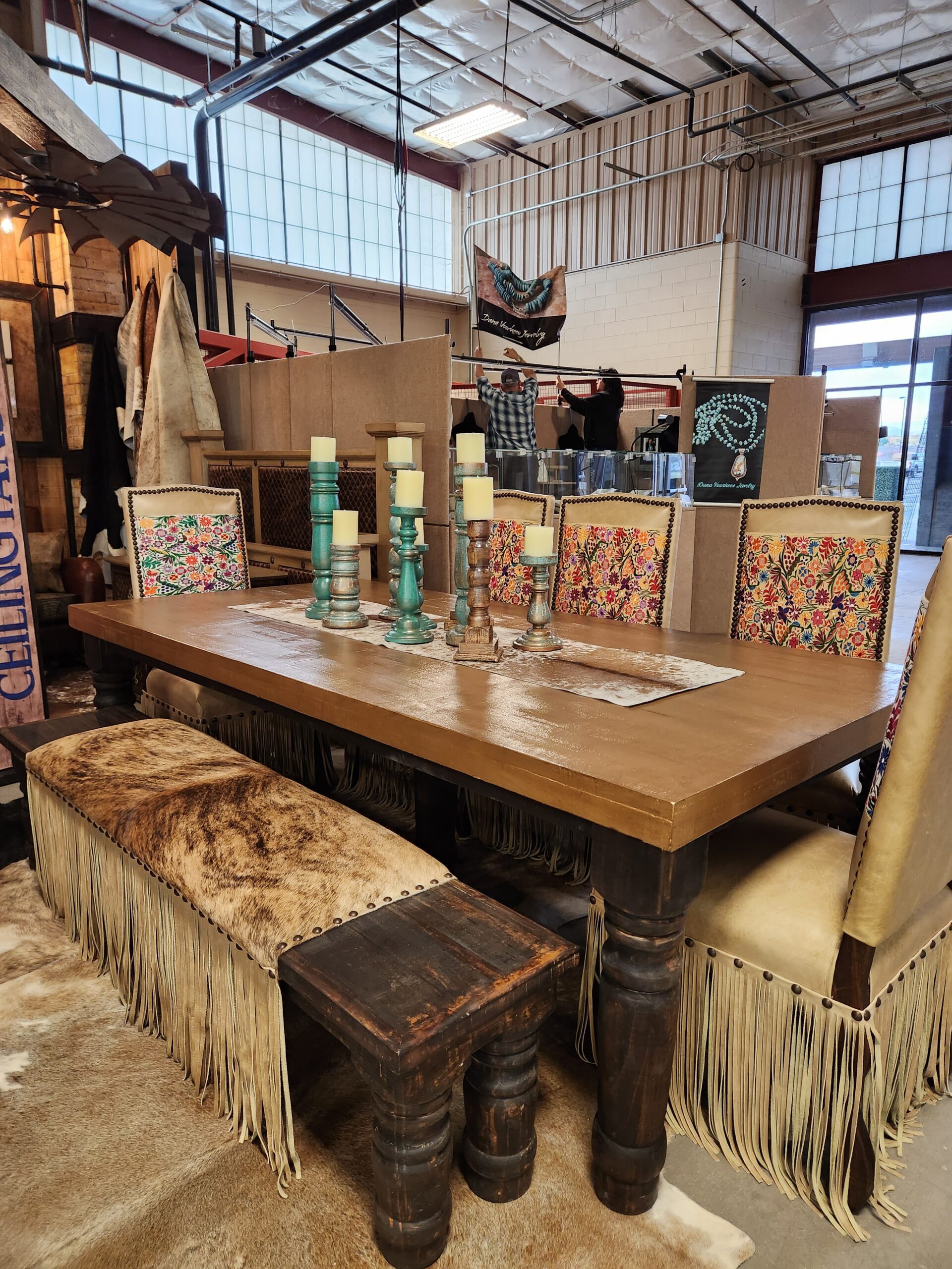 The Waco Dining Set 8_ Table - Ranch & Co Interiors