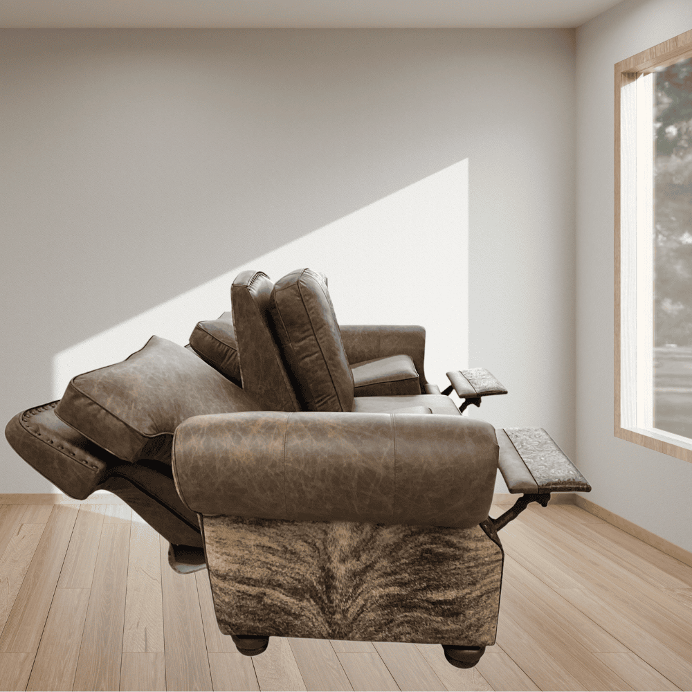 Reno Dual Recliner sofaside - Ranch & Co Interiors