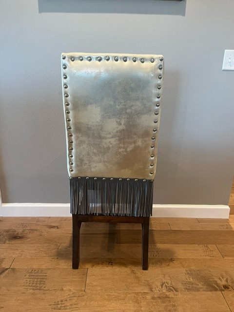 Wharton Barstoolshimmer back - Ranch & Co Interiors