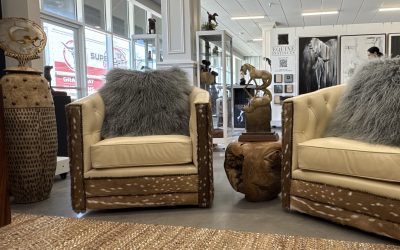 Jute Leather Area Rug